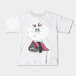 Cotton Candy and Tuna Rabbit Kids T-Shirt